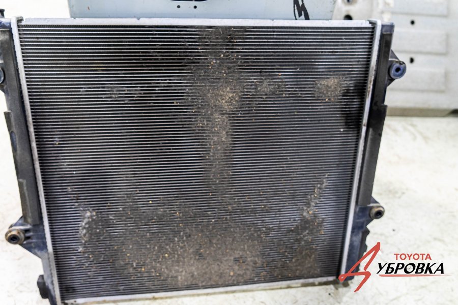 Мойка радиаторов охлаждения на Toyota Land Cruiser Prado 150 - фото 4
