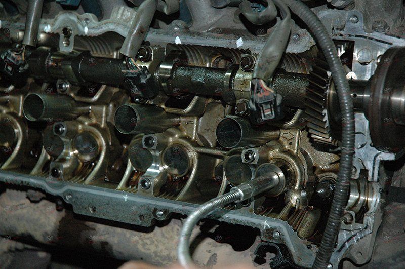 Регулировка клапанного механизма на двигателях серии UZ