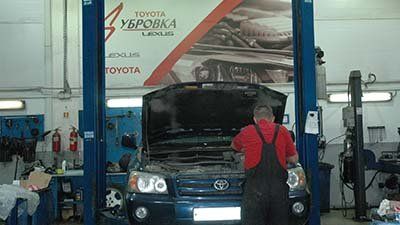 Блог - Toyota Highlander - мойка радиаторов, обслуживание тормозов