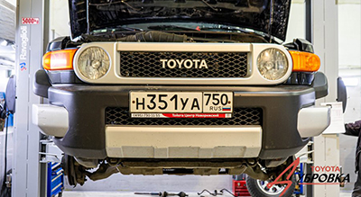 Блог - Toyota FJ Cruiser. Техническое обслуживание