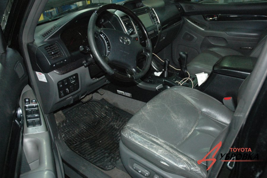 Toyota Land Cruiser Prado 120 Замена рулевой рейки - фото 18
