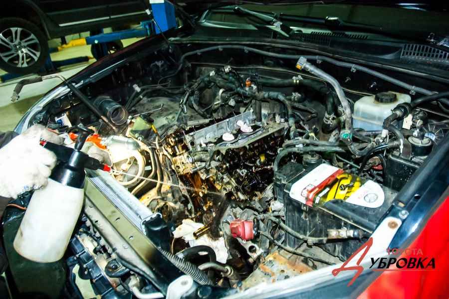 Замена цепи ГРМ двигателя 1-GR-FE Toyota Land Cruiser Prado 120. Часть 2 - фото 2