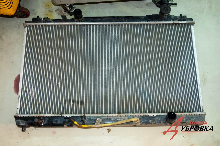 Замена радиатора охлаждения двигателя на автомобиле Toyota Camry V40 - фото 13