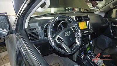 Блог - Замена заднего сальника коленчатого вала Toyota Land Cruiser Prado 150 Дизель
