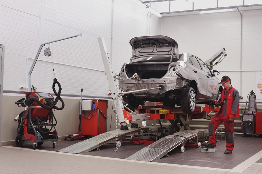 Кузовной ремонт Toyota Land Cruiser Prado 120